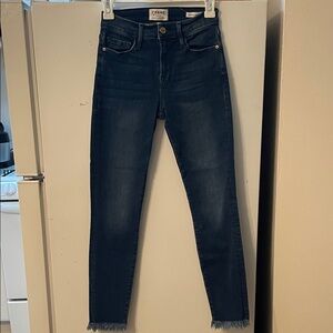 Frame Denim Size 26 Cantine Le Skinny de Jeanne Crop  Jean